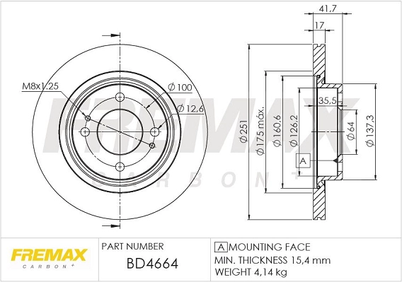 Brake Disc (BD-4664)