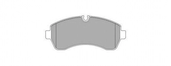 Brake Pad Set, disc brake (FBP-1639)