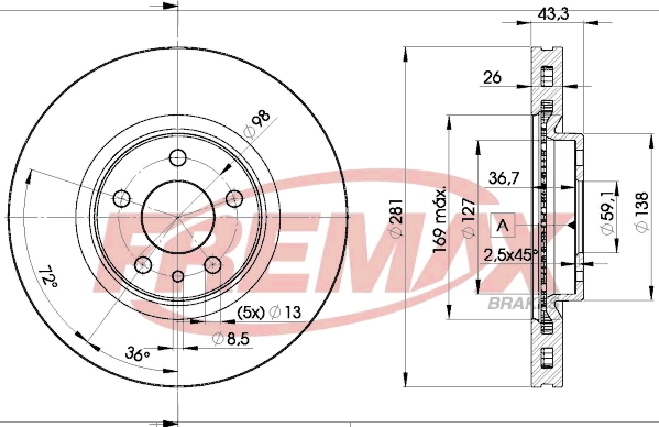 Brake Disc (BD-6811)