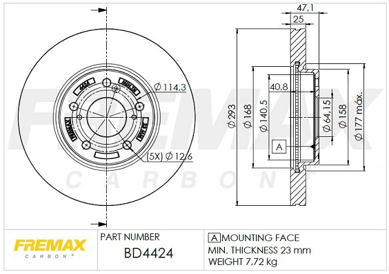 Brake Disc (BD-4424)