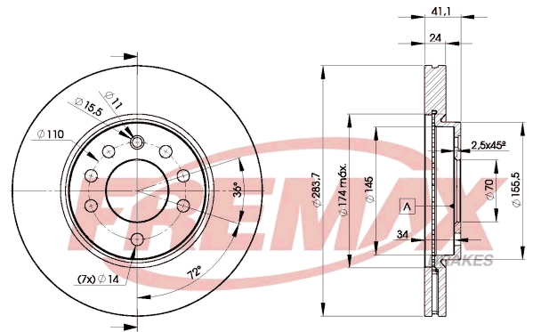Brake Disc (BD-9047)