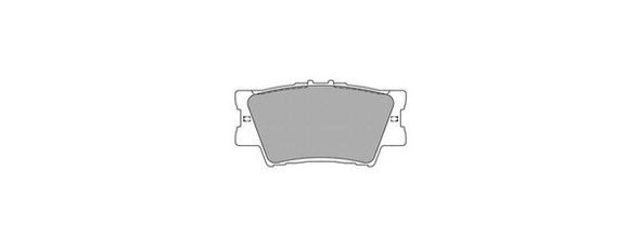 Brake Pad Set, disc brake (FBP-1637)