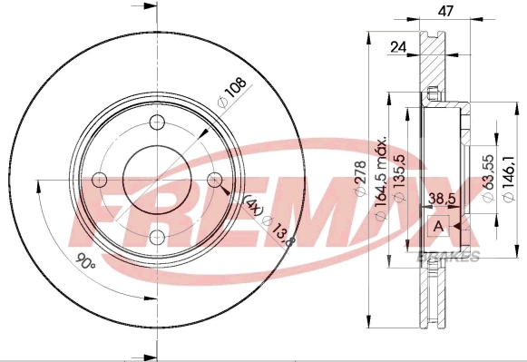 Brake Disc (BD-6785)
