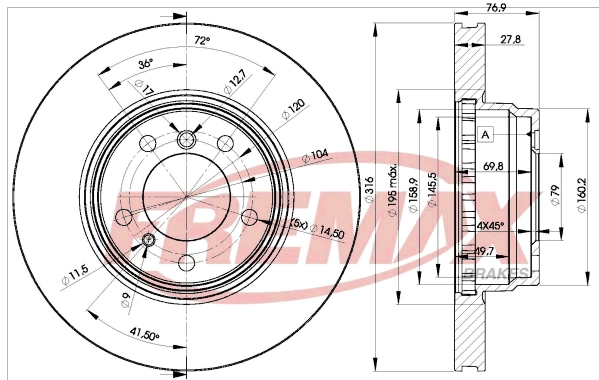 Brake Disc (BD-2093)