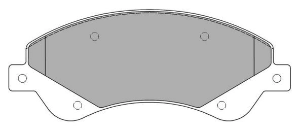 Brake Pad Set, disc brake (FBP-1449)