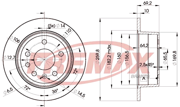 Brake Disc (BD-9105)