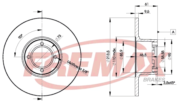 Brake Disc (BD-2612)