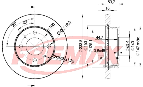 Brake Disc (BD-0550)