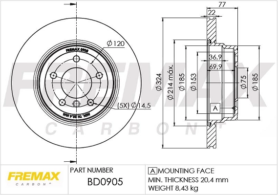 Brake Disc (BD-0905)