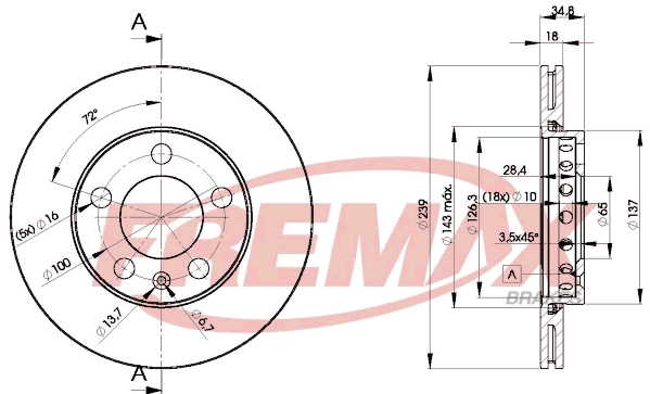 Brake Disc (BD-5308)