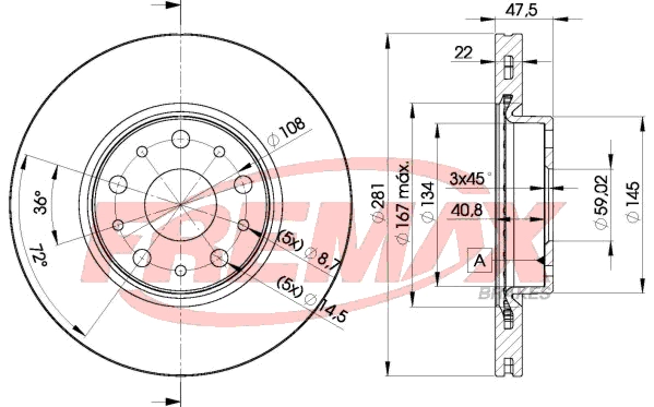 Brake Disc (BD-9907)