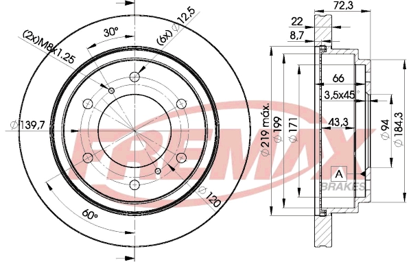 Brake Disc (BD-8067)