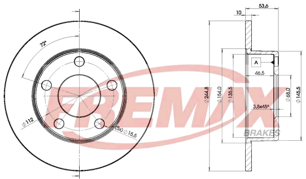 Brake Disc (BD-2800)