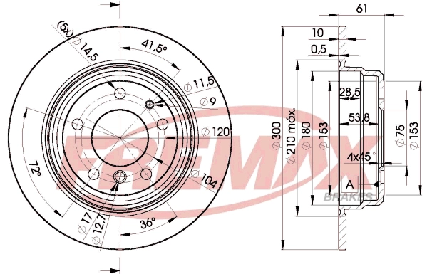 Brake Disc (BD-6668)