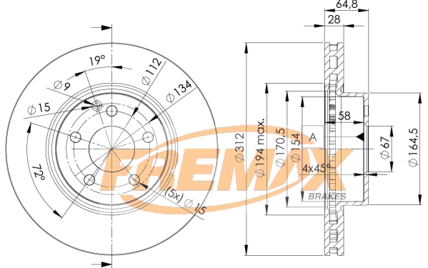 Brake Disc (BD-0414)