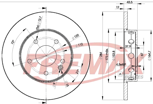 Brake Disc (BD-3180)