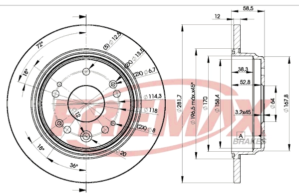 Brake Disc (BD-1706)