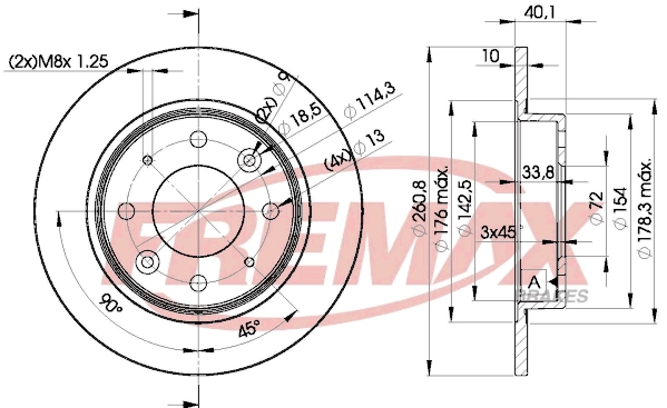 Brake Disc (BD-6251)