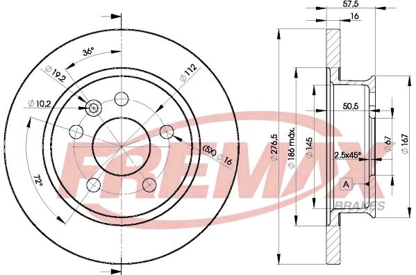 Brake Disc (BD-3115)