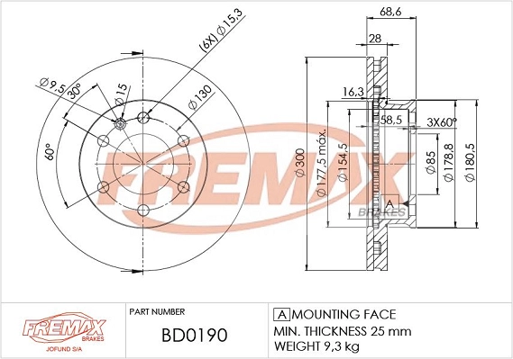 Brake Disc (BD-0190)
