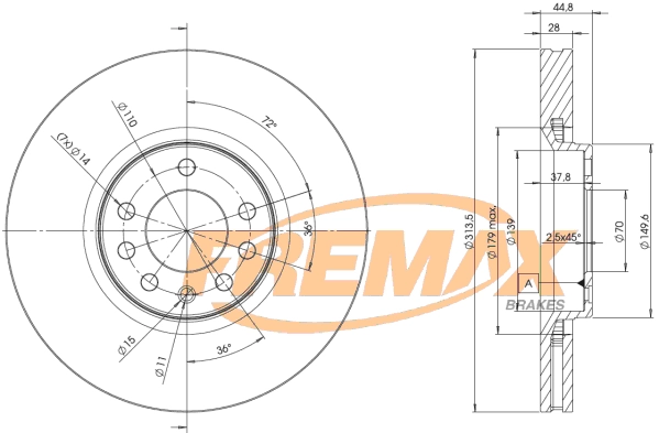 Brake Disc (BD-9005)