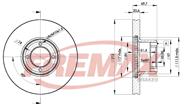 Brake Disc (BD-6011)