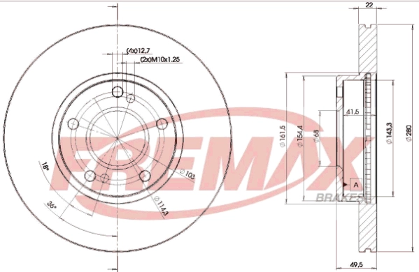 Brake Disc (BD-1057)