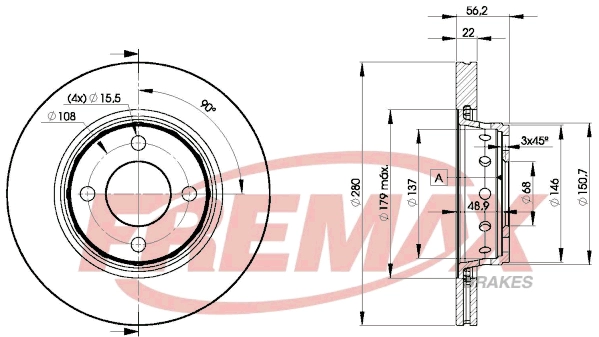 Brake Disc (BD-8011)