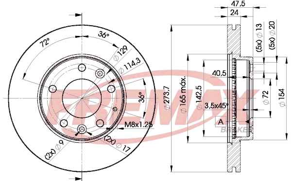 Brake Disc (BD-3267)