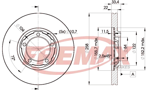 Brake Disc (BD-7030)