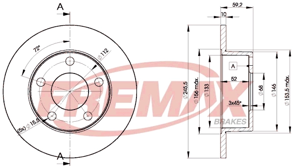 Brake Disc (BD-4011)