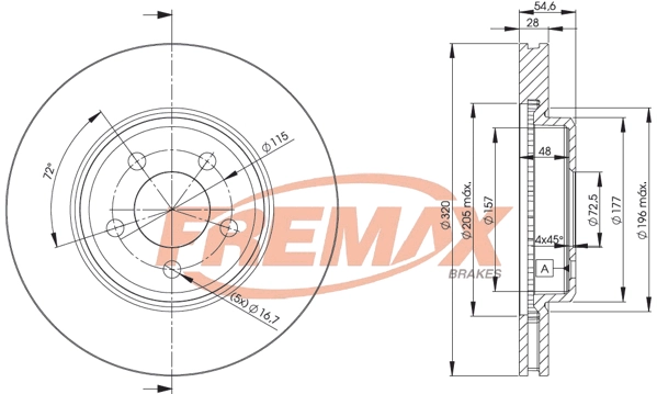 Brake Disc (BD-9196)