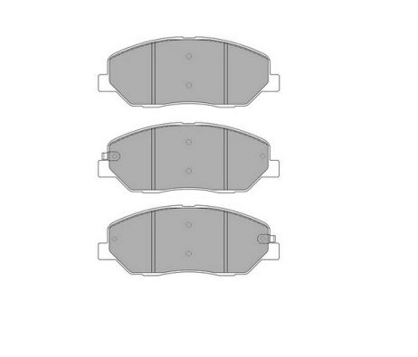Brake Pad Set, disc brake (FBP-1555)