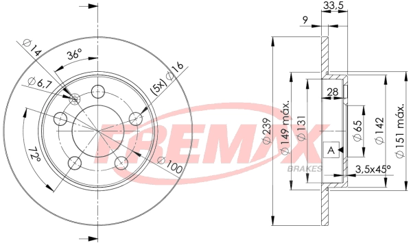 Brake Disc (BD-5311)