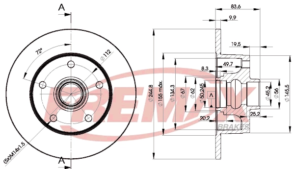 Brake Disc (BD-5606)