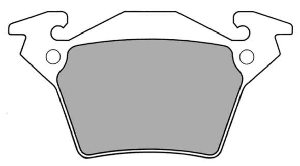 Brake Pad Set, disc brake (FBP-1134)