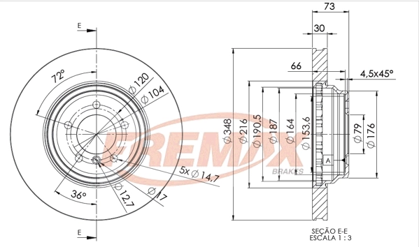 Brake Disc (BD-1973)