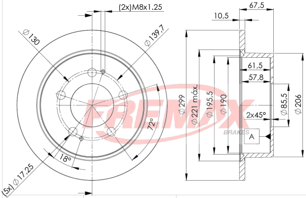 Brake Disc (BD-8680)