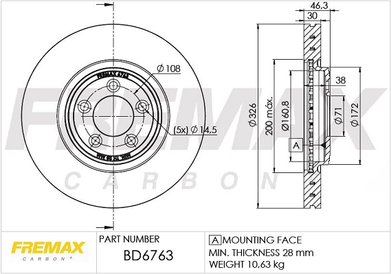 Brake Disc (BD-6763)