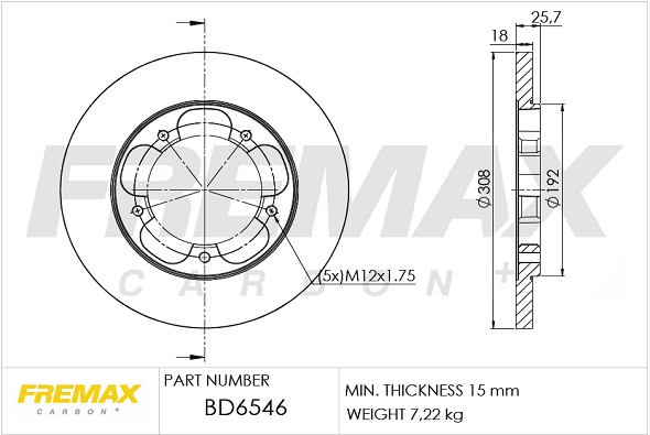 Brake Disc (BD-6546)