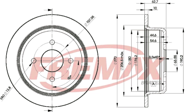 Brake Disc (BD-5951)