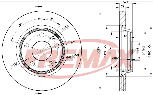 Brake Disc (BD-5301)
