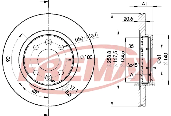 Brake Disc (BD-3550)