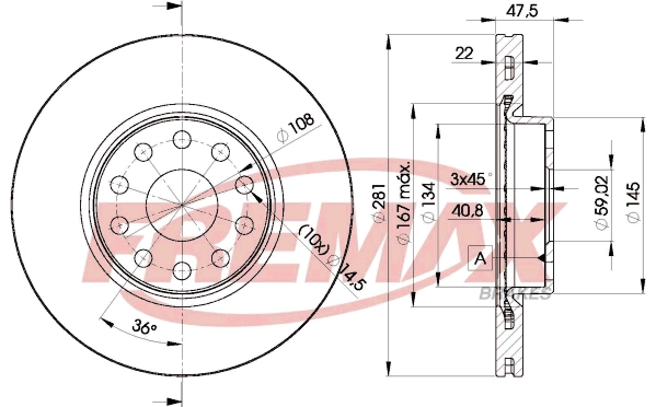 Brake Disc (BD-7489)