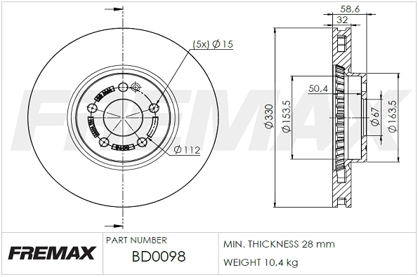 Brake Disc (BD-0098)