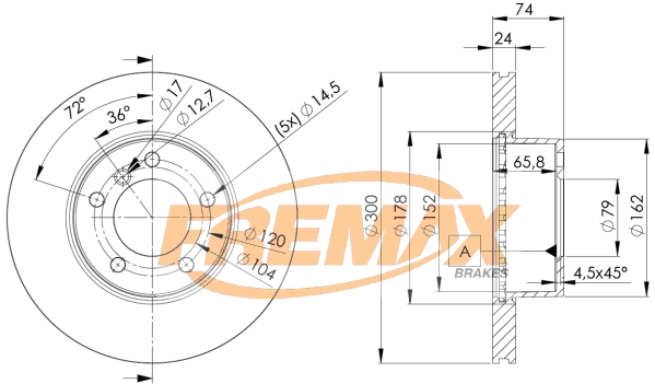Brake Disc (BD-3405)
