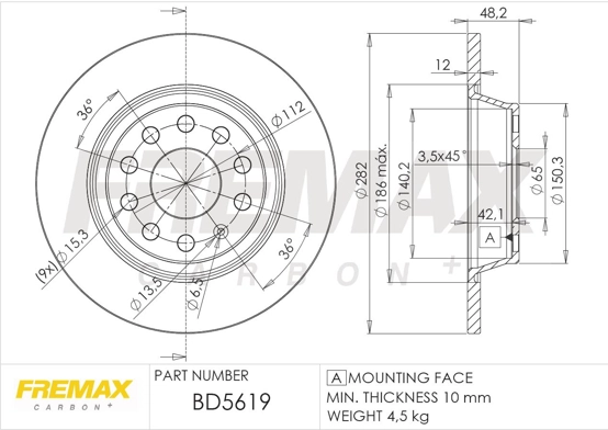 Brake Disc (BD-5619)