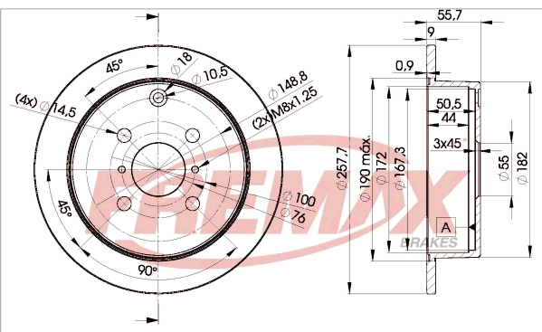 Brake Disc (BD-2251)