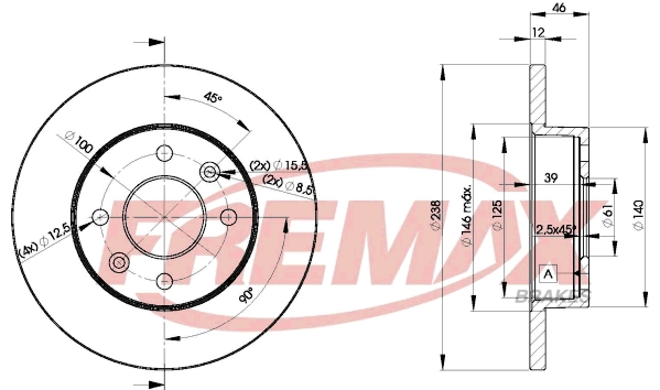 Brake Disc (BD-9850)