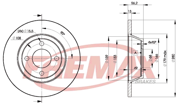 Brake Disc (BD-8014)